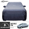 Neodrift® - Car Cover for SEDAN Honda ZX-#Material_SuperTech (₹5999/-)#Color_Grey+Black