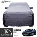 Neodrift® - Car Cover for SEDAN Hyundai Sonata-#Material_SuperTech (₹6499/-)#Color_L.Grey+Blue