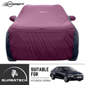 Neodrift® - Car Cover for SEDAN Hyundai Verna-#Material_SuperTech (₹5999/-)#Color_Maroon+Black