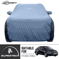 Neodrift® - Car Cover for SEDAN Hyundai Verna-#Material_SuperTech (₹5999/-)#Color_Light Blue+Black