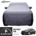 Neodrift® - Car Cover for SEDAN Jaguar XF-#Material_SuperTech (₹6499/-)#Color_L.Grey+Blue