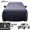 Neodrift® - Car Cover for SEDAN Maruti Suzuki Dzire-#Material_SuperTech (₹5999/-)#Color_Black+Grey