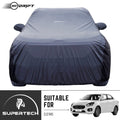Neodrift® - Car Cover for SEDAN Maruti Suzuki Dzire-#Material_SuperTech (₹5999/-)#Color_Grey+Black