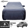 Neodrift® - Car Cover for SEDAN Maruti Suzuki SX4-#Material_SuperTech (₹5999/-)#Color_Grey+Black