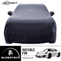 Neodrift® - Car Cover for SEDAN Porsche 911-#Material_SuperTech (₹6499/-)#Color_Black+Grey