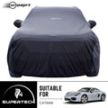Neodrift® - Car Cover for SEDAN Porsche Cayman-#Material_SuperTech (₹6499/-)#Color_Black+Grey