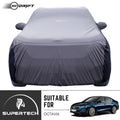 Neodrift® - Car Cover for SEDAN Skoda Octavia-#Material_SuperTech (₹5999/-)#Color_L.Grey+Blue