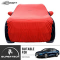 Neodrift® - Car Cover for SEDAN Skoda Octavia-#Material_SuperTech (₹5999/-)#Color_Red+Black