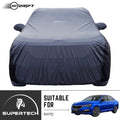 Neodrift® - Car Cover for SEDAN Skoda Rapid-#Material_SuperTech (₹5999/-)#Color_Grey+Black
