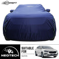 Neodrift® - Car Cover for SEDAN Skoda Slavia-#Material_NeoTech (₹5449/-)#Color_Blue