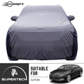 Neodrift® - Car Cover for SEDAN Skoda Superb-#Material_SuperTech (₹5999/-)#Color_L.Grey+Blue