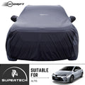 Neodrift® - Car Cover for SEDAN Toyota Altis-#Material_SuperTech (₹5999/-)#Color_Black+Grey