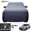 Neodrift® - Car Cover for SEDAN Toyota Altis-#Material_SuperTech (₹5999/-)#Color_Grey+Black