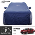 Neodrift® - Car Cover for SEDAN Toyota Etios-#Material_SuperTech (₹5999/-)#Color_Blue+L.Grey