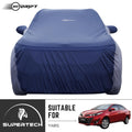 Neodrift® - Car Cover for SEDAN Toyota Yaris-#Material_SuperTech (₹5999/-)#Color_Blue+L.Grey