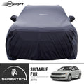 Neodrift® - Car Cover for SEDAN Volkswagen Jetta-#Material_SuperTech (₹5999/-)#Color_Black+Grey