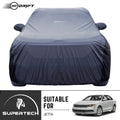 Neodrift® - Car Cover for SEDAN Volkswagen Jetta-#Material_SuperTech (₹5999/-)#Color_Grey+Black