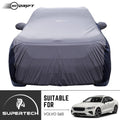 Neodrift® - Car Cover for SEDAN Volvo S-60-#Material_SuperTech (₹6499/-)#Color_L.Grey+Blue