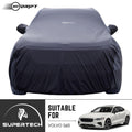Neodrift® - Car Cover for SEDAN Volvo S-60-#Material_SuperTech (₹6499/-)#Color_Black+Grey