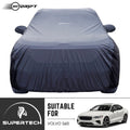 Neodrift® - Car Cover for SEDAN Volvo S-60-#Material_SuperTech (₹6499/-)#Color_Grey+Black