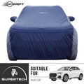 Neodrift® - Car Cover for SUV Audi Q3-#Material_SuperTech (₹6999/-)#Color_Blue+L.Grey