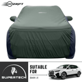 Neodrift® - Car Cover for SUV BMW iX-#Material_SuperTech (₹6999/-)#Color_Light Green+Black