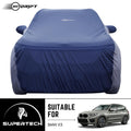 Neodrift® - Car Cover for SUV BMW X3-#Material_SuperTech (₹6999/-)#Color_Blue+L.Grey