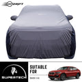 Neodrift® - Car Cover for SUV BMW X4-#Material_SuperTech (₹6999/-)#Color_L.Grey+Blue