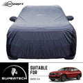 Neodrift® - Car Cover for SUV BMW X4-#Material_SuperTech (₹6999/-)#Color_Grey+Black