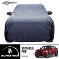 Neodrift® - Car Cover for SUV BMW X6-#Material_SuperTech (₹6999/-)#Color_Grey+Black
