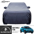 Neodrift® - Car Cover for SUV BYD Atto 3-#Material_SuperTech (₹6499/-)#Color_Grey+Black