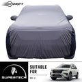 Neodrift® - Car Cover for SUV Honda BRV-#Material_SuperTech (₹6499/-)#Color_L.Grey+Blue