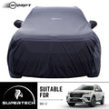 Neodrift® - Car Cover for SUV Honda BRV-#Material_SuperTech (₹6499/-)#Color_Black+Grey
