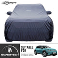 Neodrift® - Car Cover for SUV Hyundai KONA-#Material_SuperTech (₹6499/-)#Color_Grey+Black