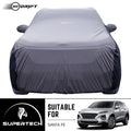 Neodrift® - Car Cover for SUV Hyundai Santafe-#Material_SuperTech (₹6999/-)#Color_L.Grey+Blue