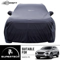 Neodrift® - Car Cover for SUV Hyundai Santafe-#Material_SuperTech (₹6999/-)#Color_Black+Grey