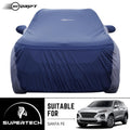 Neodrift® - Car Cover for SUV Hyundai Santafe-#Material_SuperTech (₹6999/-)#Color_Blue+L.Grey