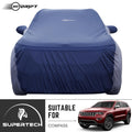 Neodrift® - Car Cover for SUV Jeep Compass-#Material_SuperTech (₹6499/-)#Color_Blue+L.Grey
