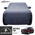 Neodrift® - Car Cover for SUV Jeep Meridian-#Material_SuperTech (₹6499/-)#Color_Grey+Black