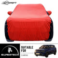 Neodrift® - Car Cover for SUV Kia Carens-#Material_SuperTech (₹6499/-)#Color_Red+Black