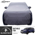 Neodrift® - Car Cover for SUV Kia Carnival-#Material_SuperTech (₹6999/-)#Color_L.Grey+Blue