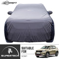 Neodrift® - Car Cover for SUV Kia Sonet-#Material_SuperTech (₹6499/-)#Color_L.Grey+Blue
