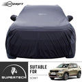 Neodrift® - Car Cover for SUV Kia Sonet-#Material_SuperTech (₹6499/-)#Color_Black+Grey