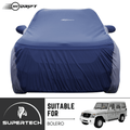 Neodrift® - Car Cover for SUV Mahindra Bolero-#Material_SuperTech (₹6499/-)#Color_Blue+L.Grey