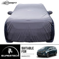 Neodrift® - Car Cover for SUV Mahindra Marazzo-#Material_SuperTech (₹6499/-)#Color_L.Grey+Blue
