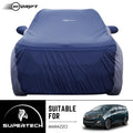 Neodrift® - Car Cover for SUV Mahindra Marazzo-#Material_SuperTech (₹6499/-)#Color_Blue+L.Grey