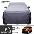 Neodrift® - Car Cover for SUV Mahindra NuvoSports-#Material_SuperTech (₹6499/-)#Color_L.Grey+Blue