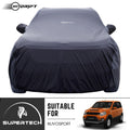 Neodrift® - Car Cover for SUV Mahindra NuvoSports-#Material_SuperTech (₹6499/-)#Color_Black+Grey