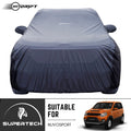 Neodrift® - Car Cover for SUV Mahindra NuvoSports-#Material_SuperTech (₹6499/-)#Color_Grey+Black
