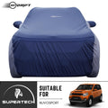 Neodrift® - Car Cover for SUV Mahindra NuvoSports-#Material_SuperTech (₹6499/-)#Color_Blue+L.Grey